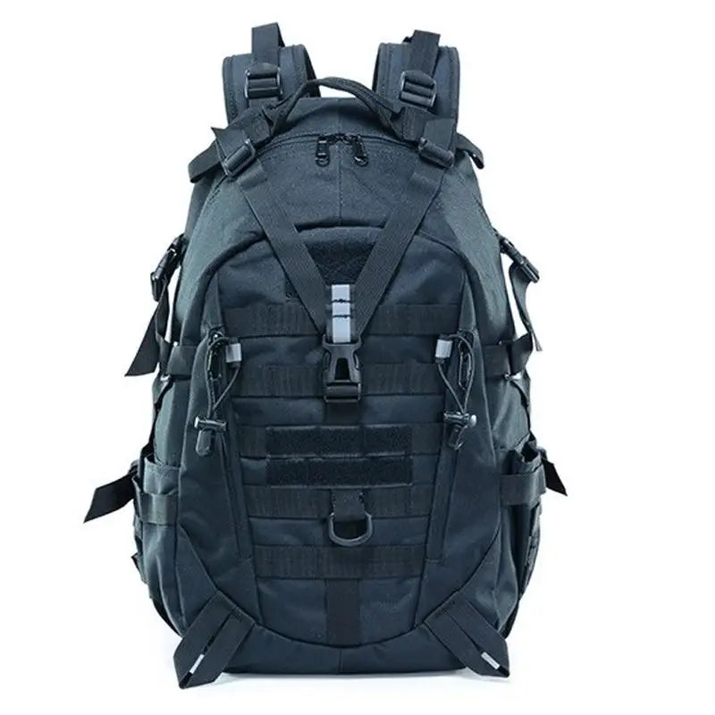 Khaki military backpack