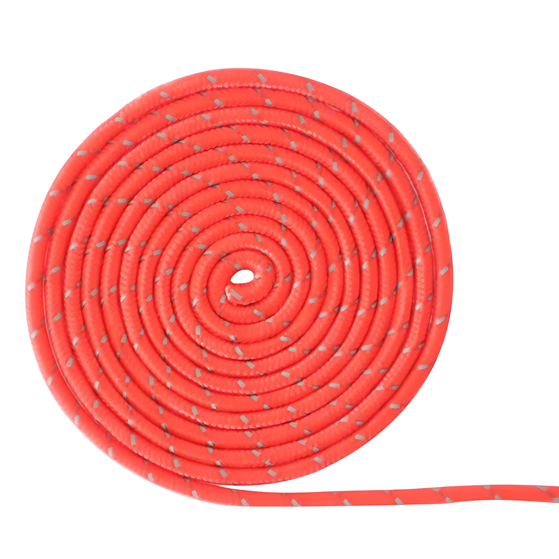 Reflective guy rope