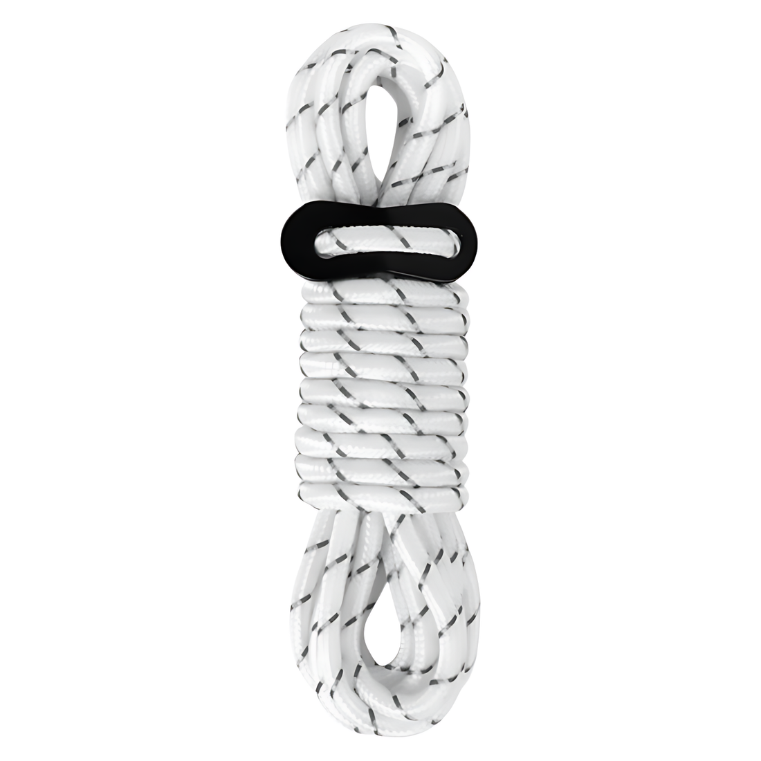 Reflective guy rope
