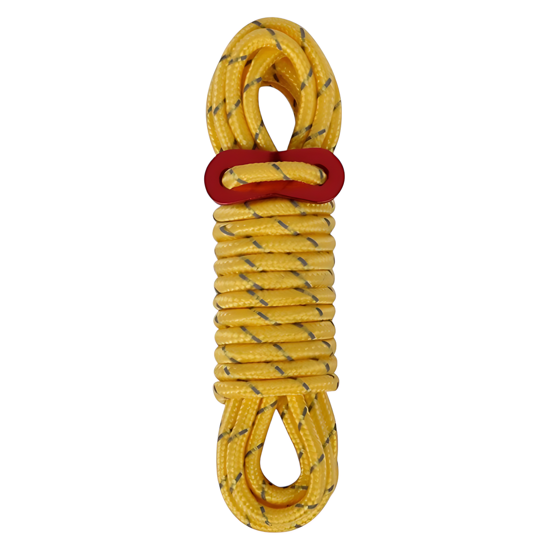 Reflective guy rope