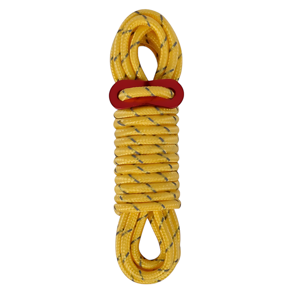 Reflective guy rope