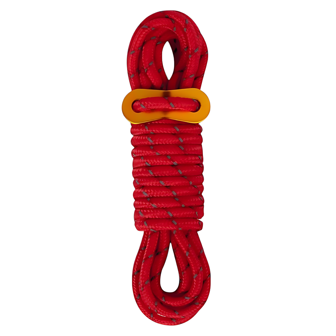Reflective guy rope