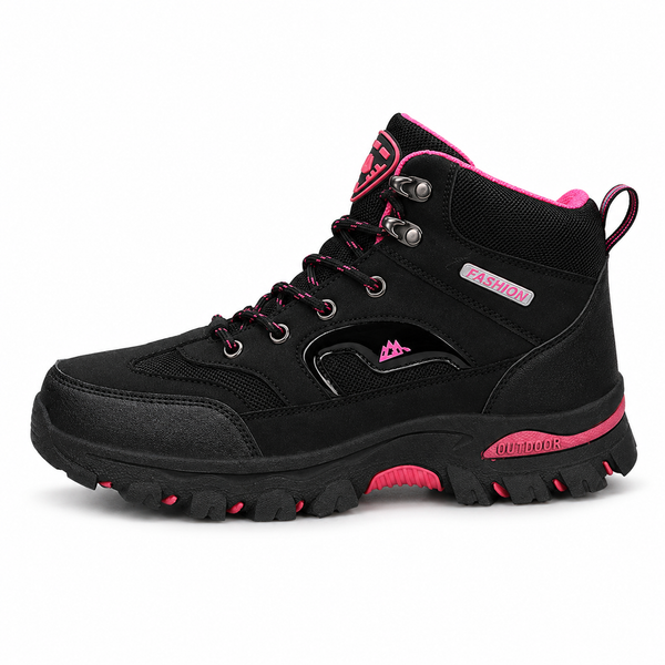 Womens black hiking boots