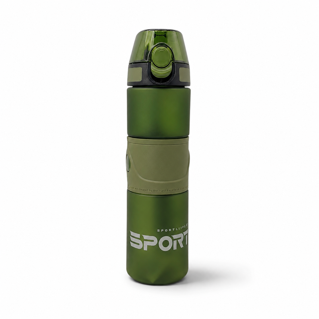 Hiking water bottle with filter