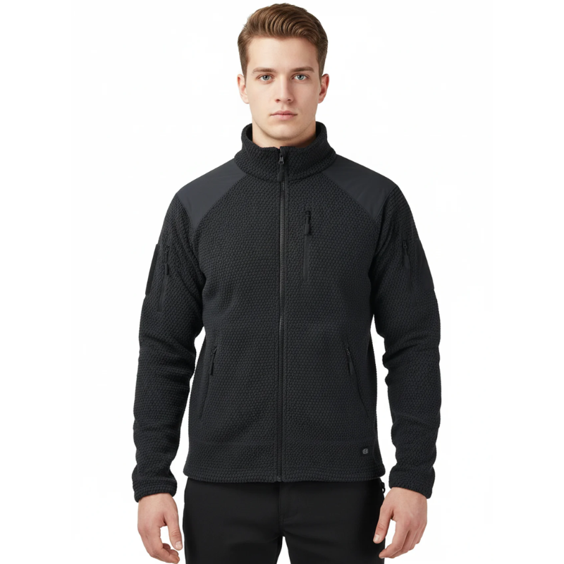 Full zip fleece jacket
