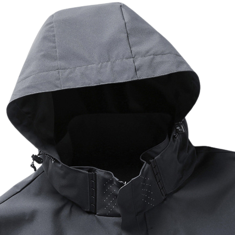 Men's waterproof rain jacket