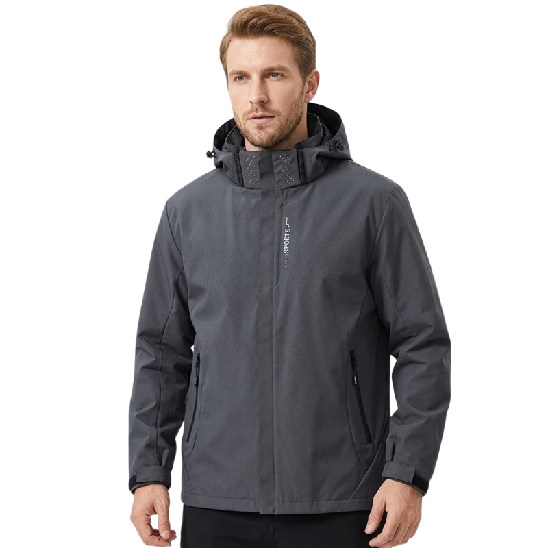 Men's waterproof rain jacket