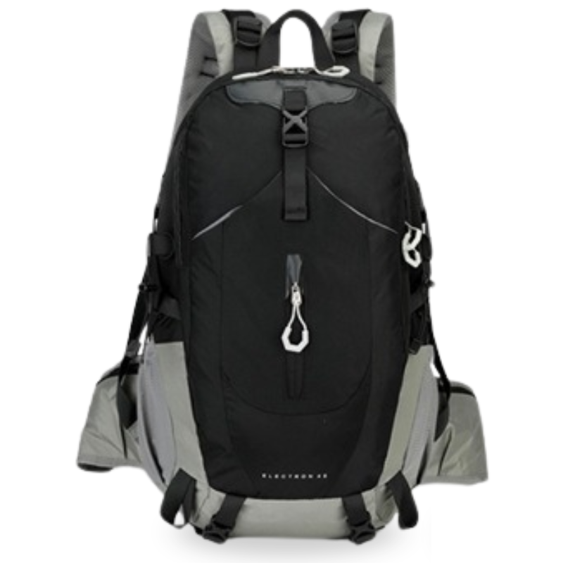 Pink hiking backpack