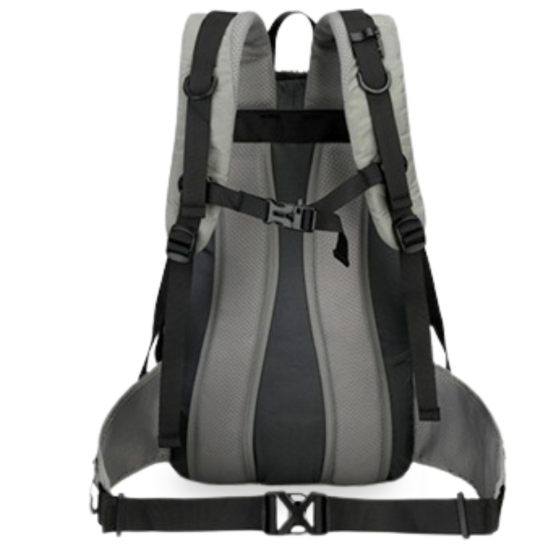 Pink hiking backpack
