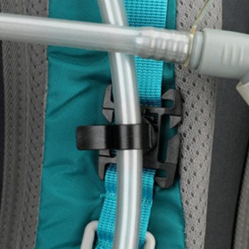 Pink hiking backpack