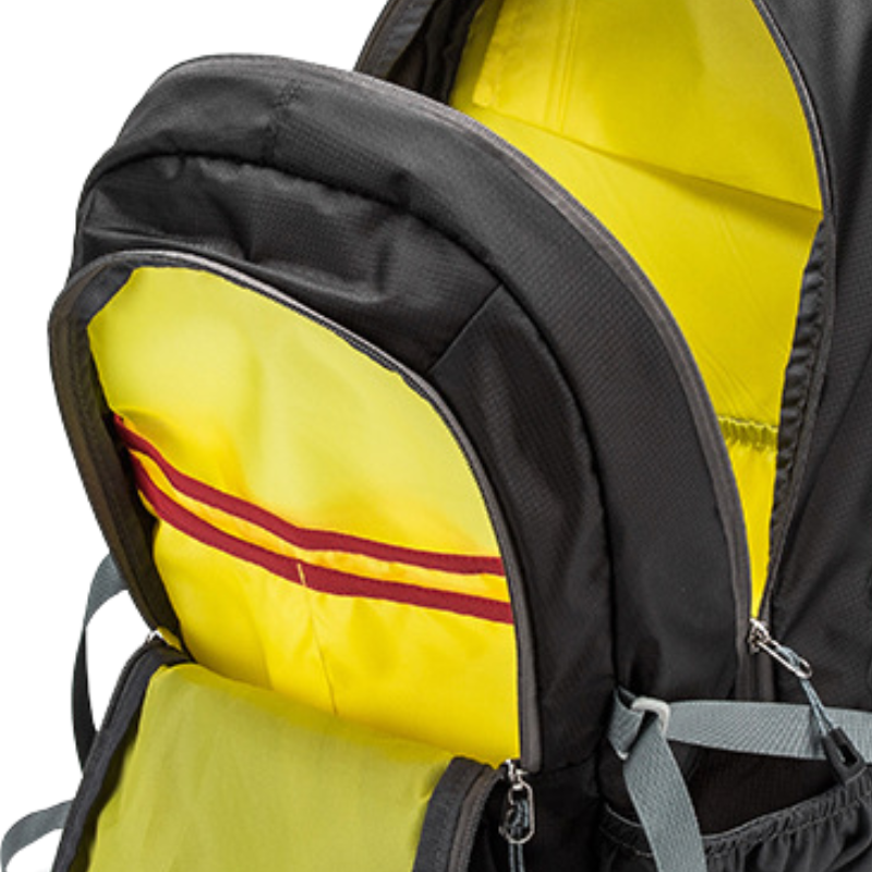 Water resistant hiking backpack