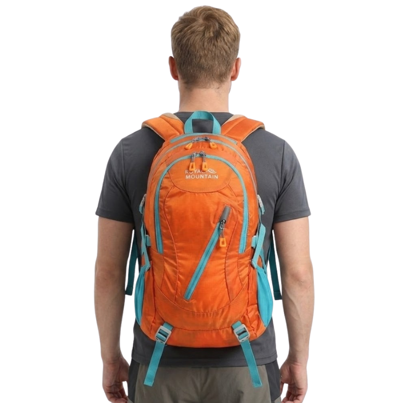 Water resistant hiking backpack