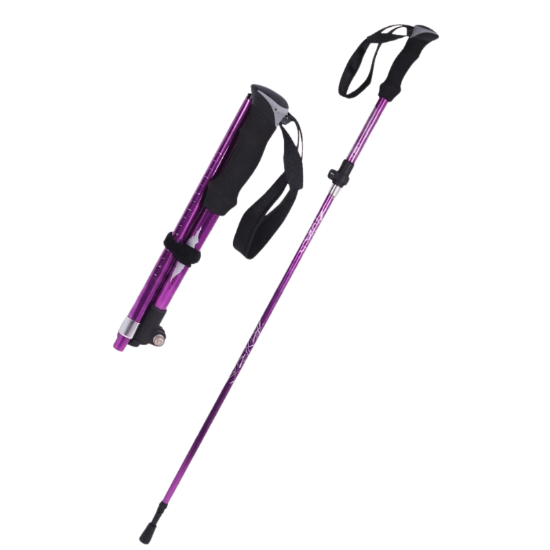 Folding trekking poles