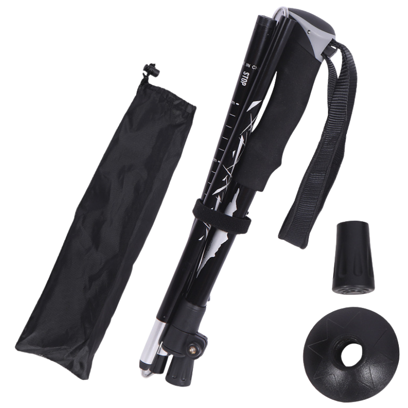 Folding trekking poles