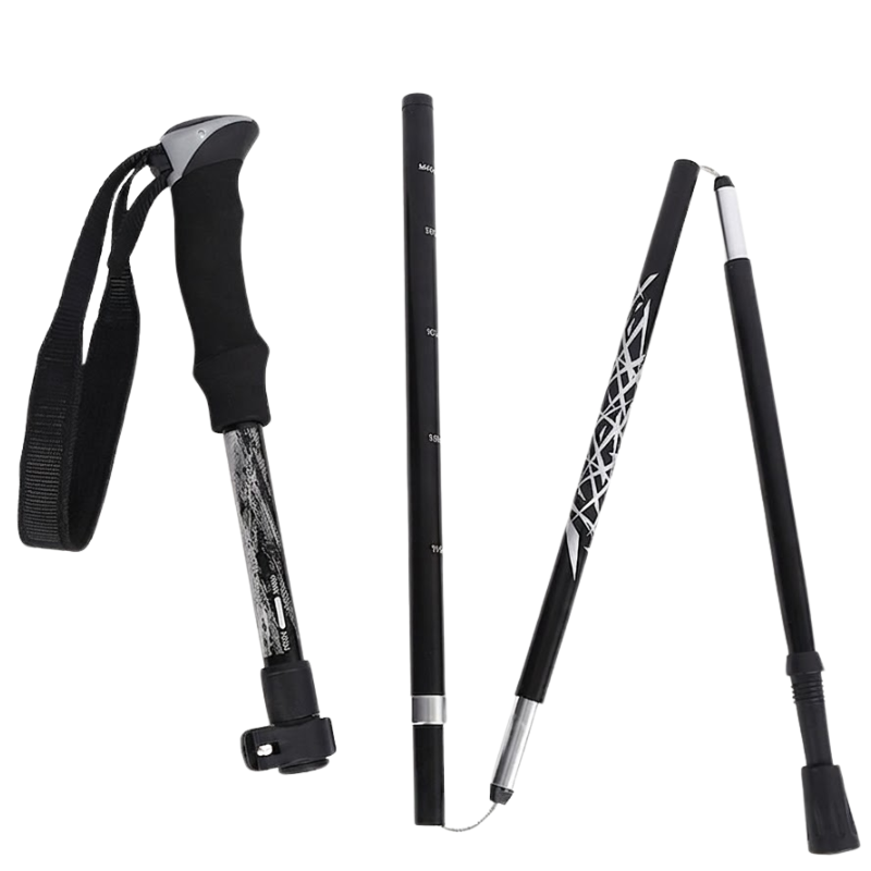 Folding trekking poles
