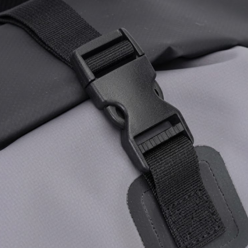 Waterproof roll top backpack