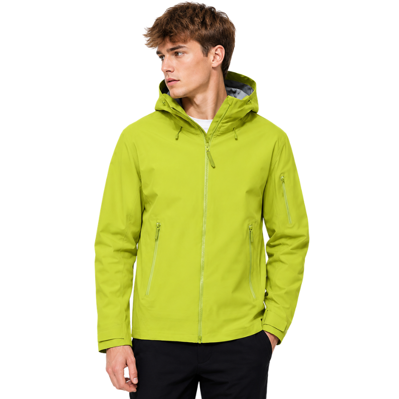 Waterproof shell jacket