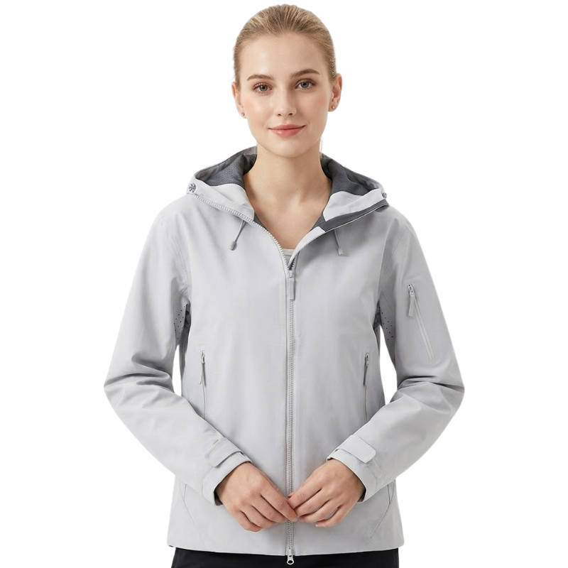 Waterproof shell jacket