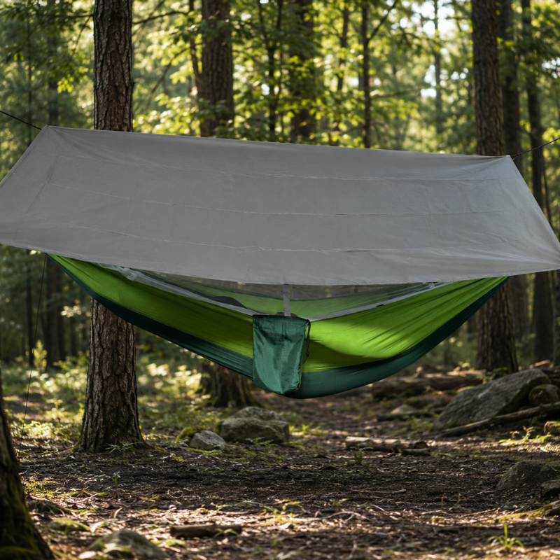 Hammock with tarp