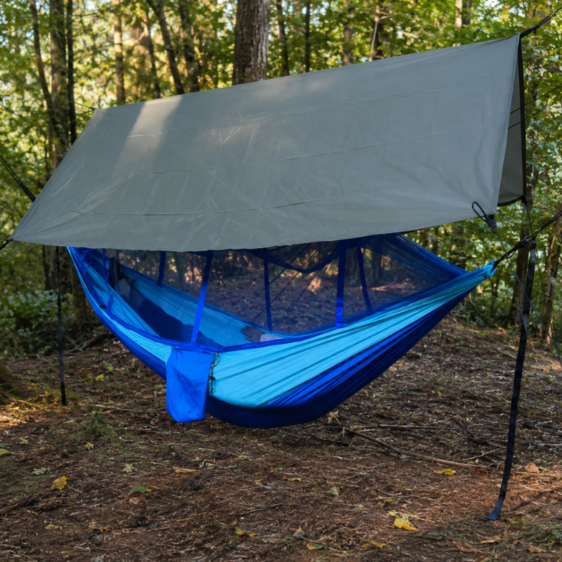Hammock with tarp