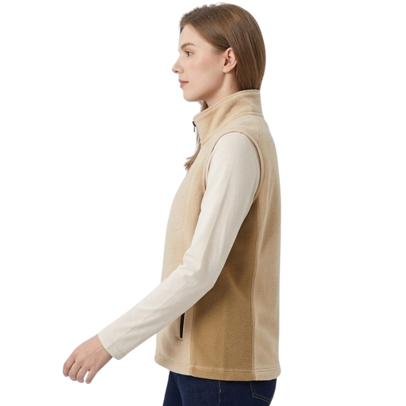 Womens polar fleece vest