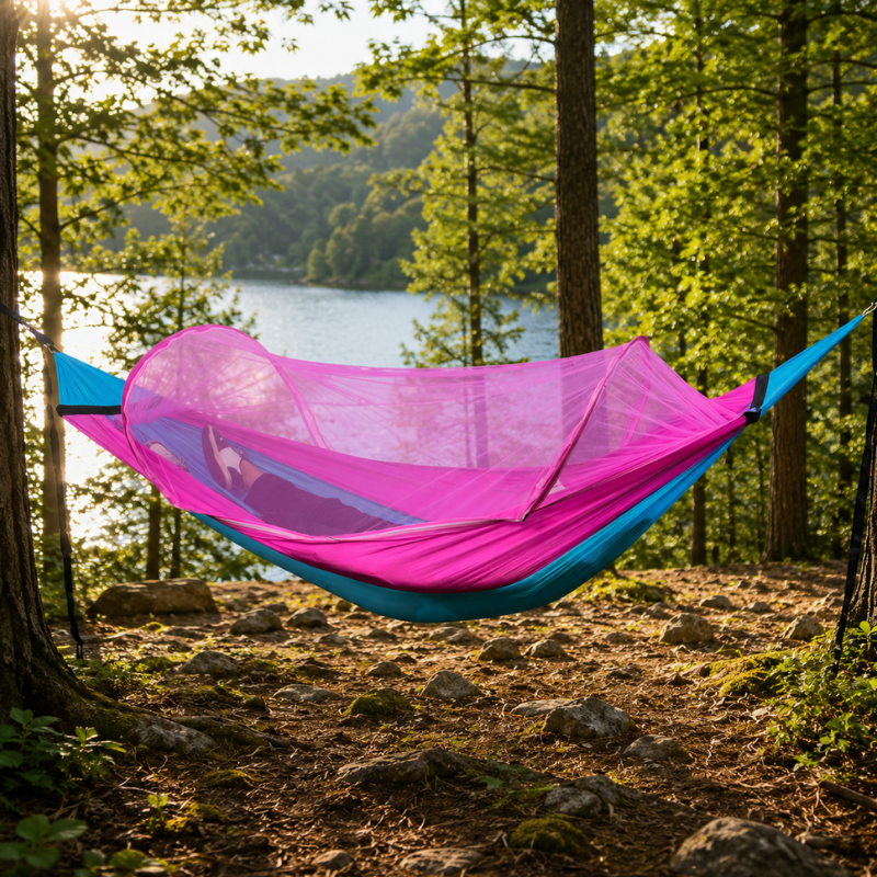 Hammock with mosquito net