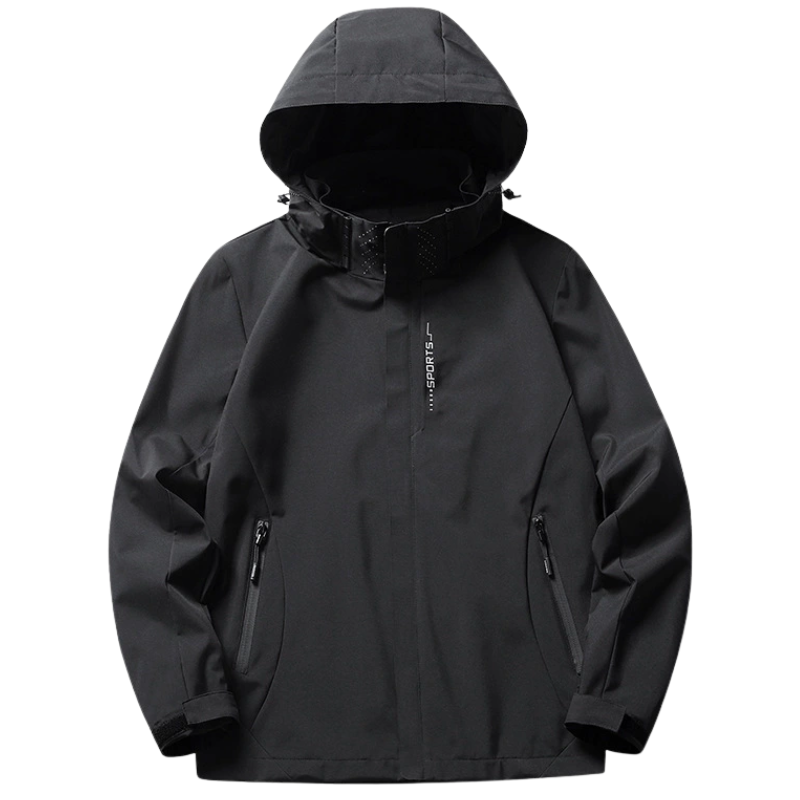 Men's waterproof rain jacket