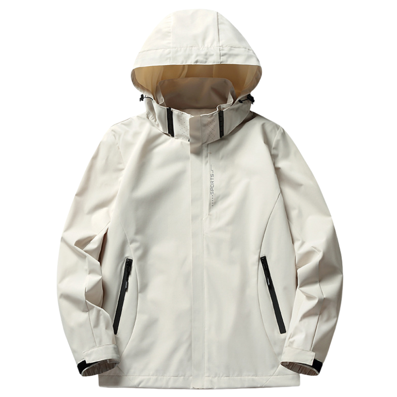 Men's waterproof rain jacket