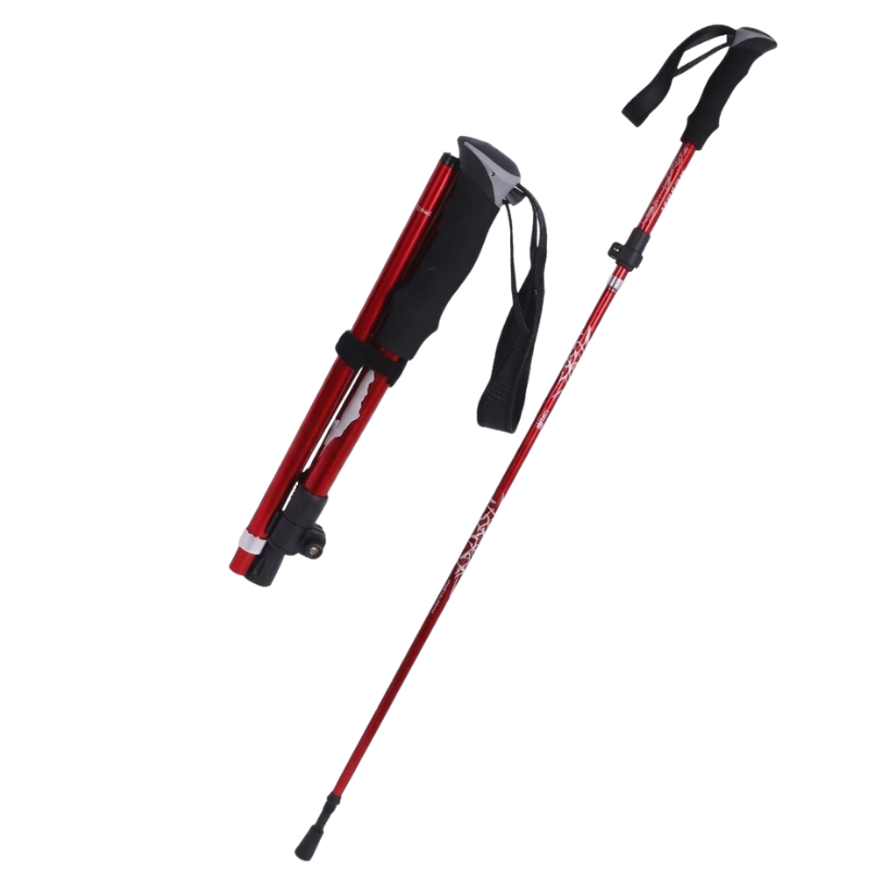 Folding trekking poles