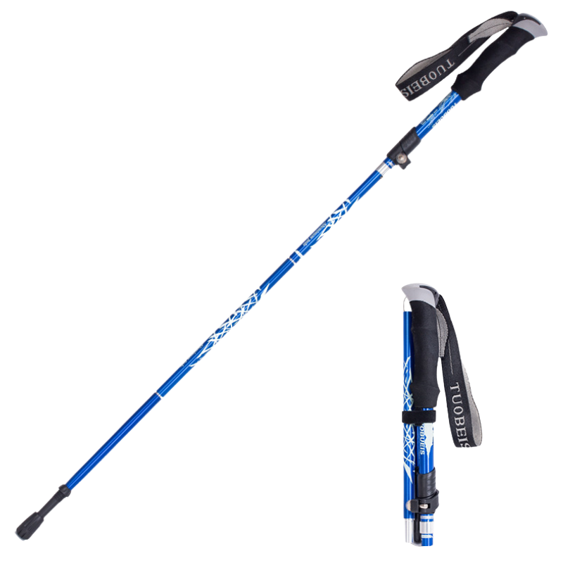 Folding trekking poles