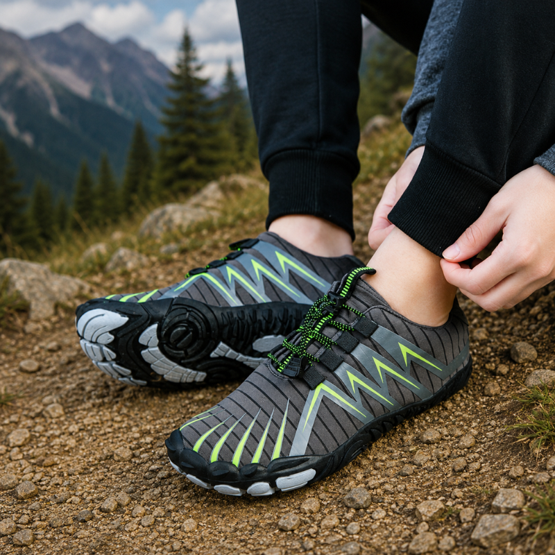 Barefoot trail shoes