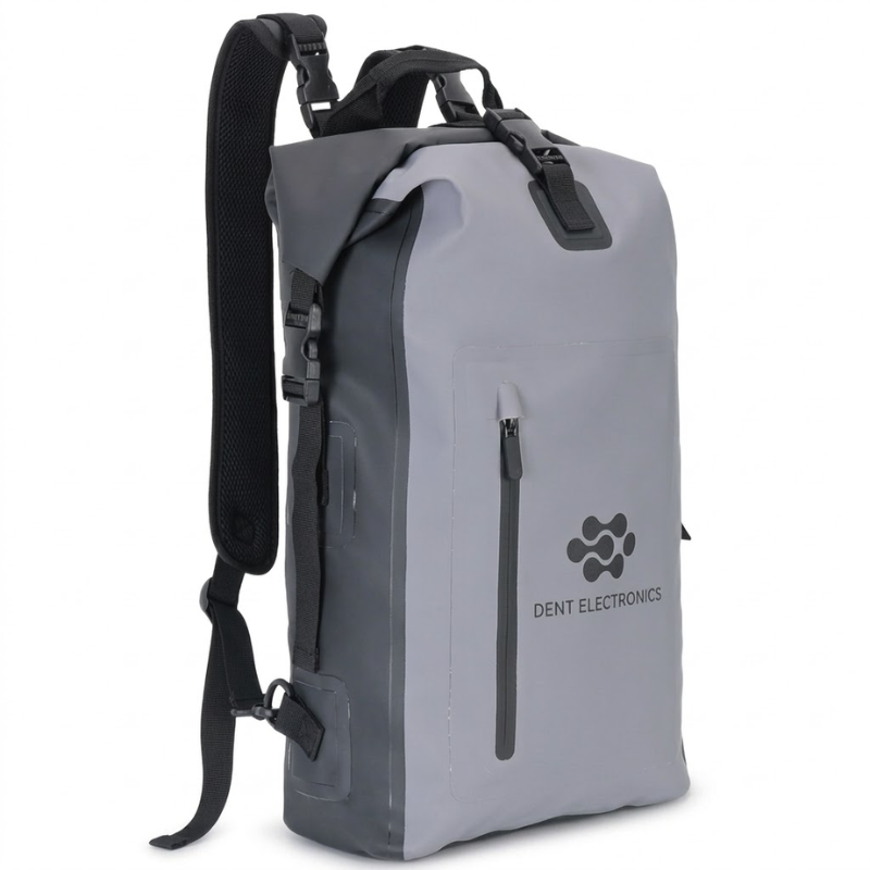 Waterproof roll top backpack