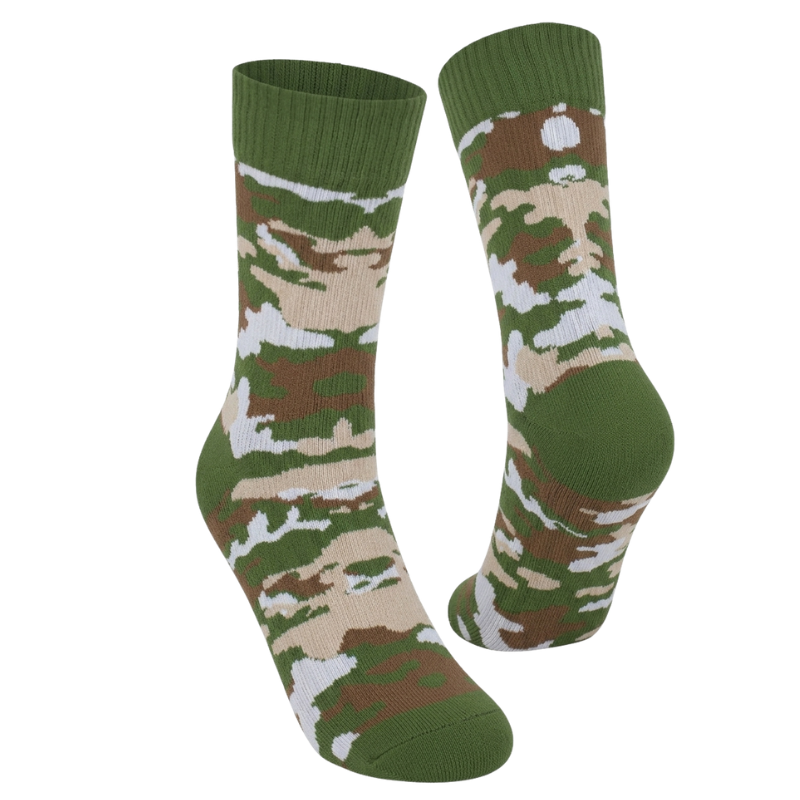 Waterproof crew socks