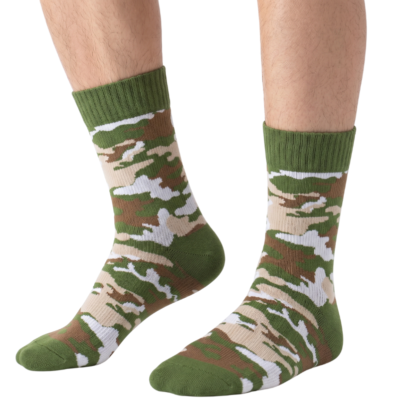 Waterproof crew socks