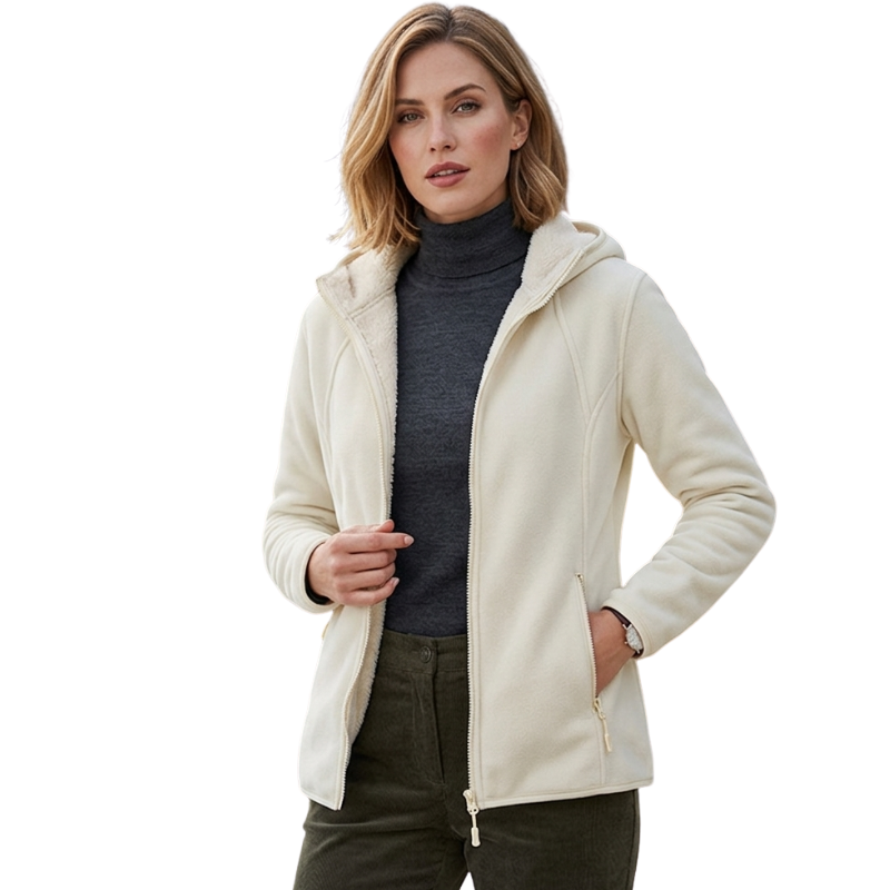 Womens lined fleece jacket