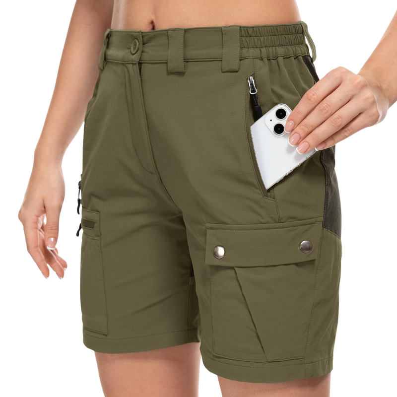 Cargo hiking shorts women