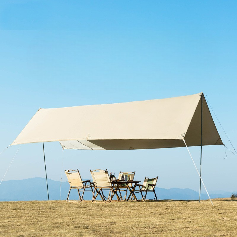 Camping tent tarp