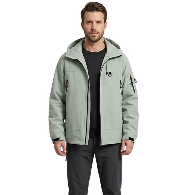 Lightweight rain jacket for men