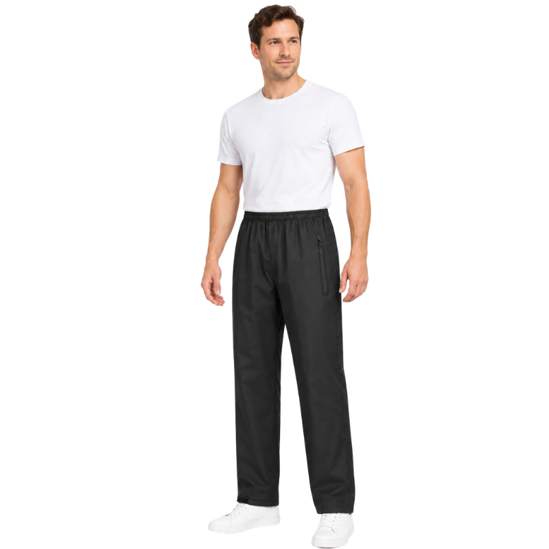 Rain pants for motorcycle