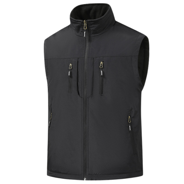 Mens fleece lined vest
