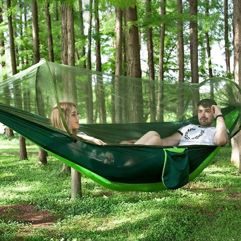 Hammock with mosquito net