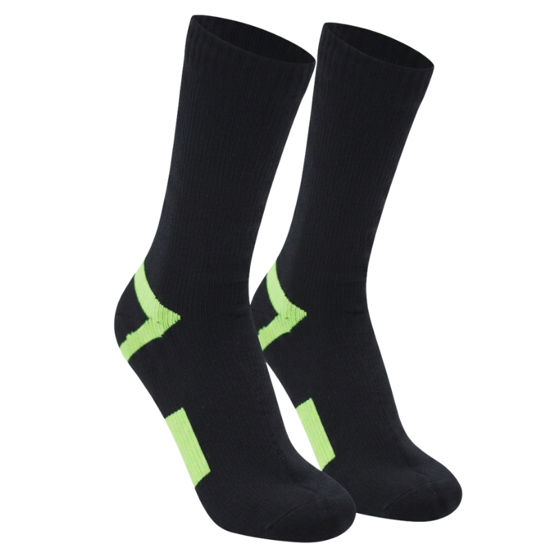 Waterproof crew socks