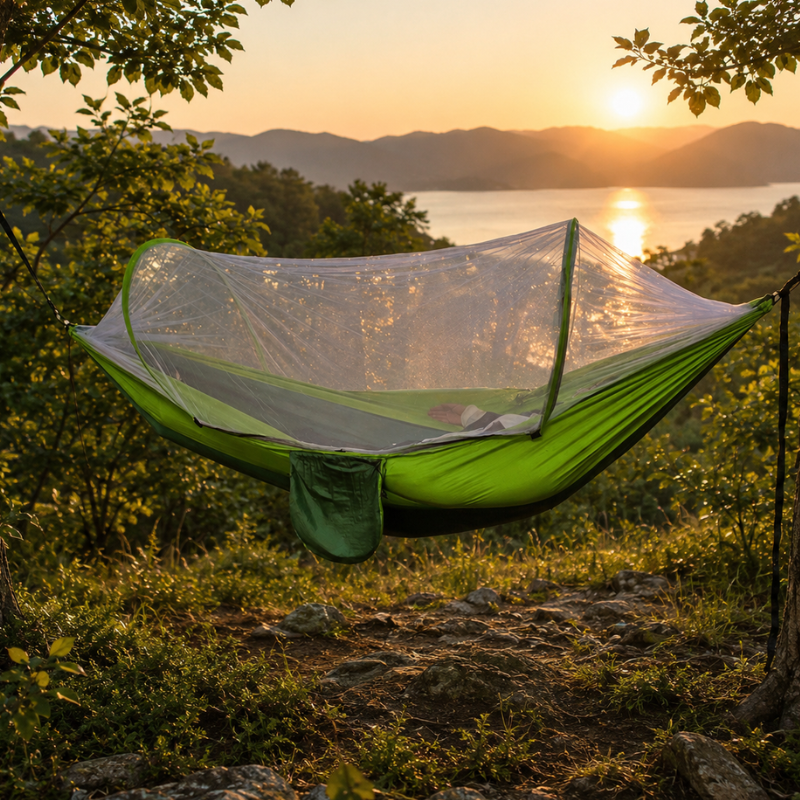 Hammock with mosquito net