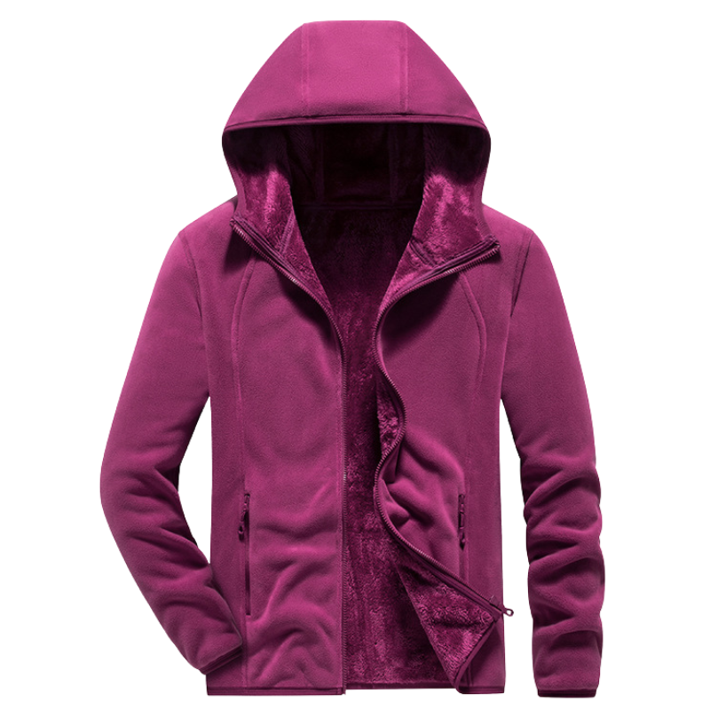 Womens lined fleece jacket