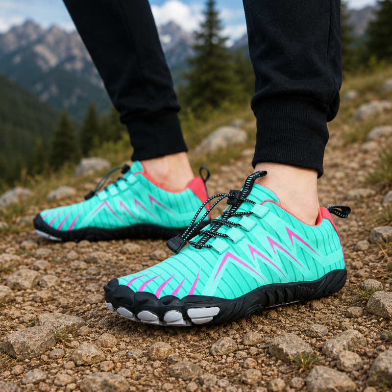 Barefoot trail shoes