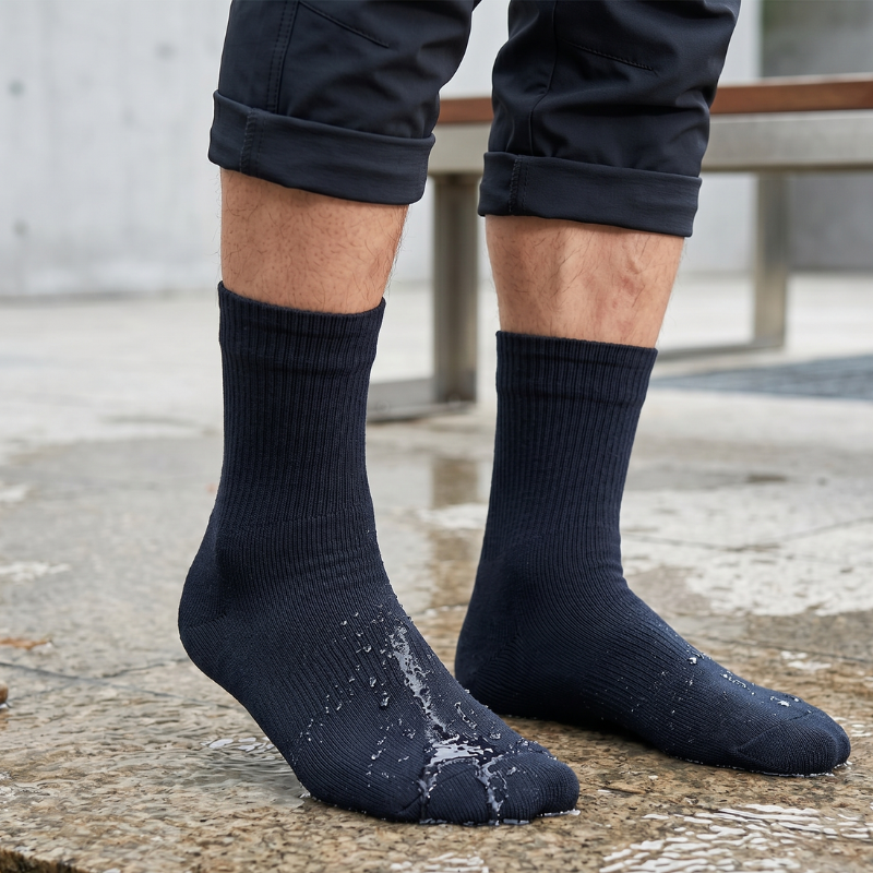 Waterproof thermal socks