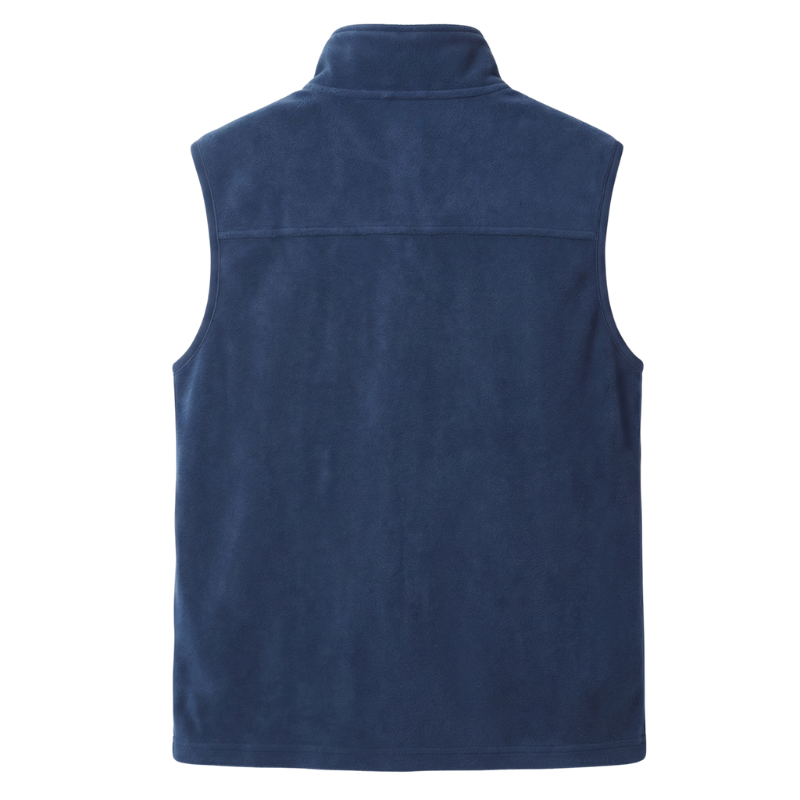 Fleece zip up vest