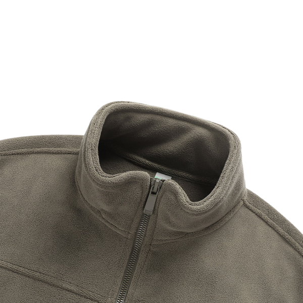 Fleece zip up vest