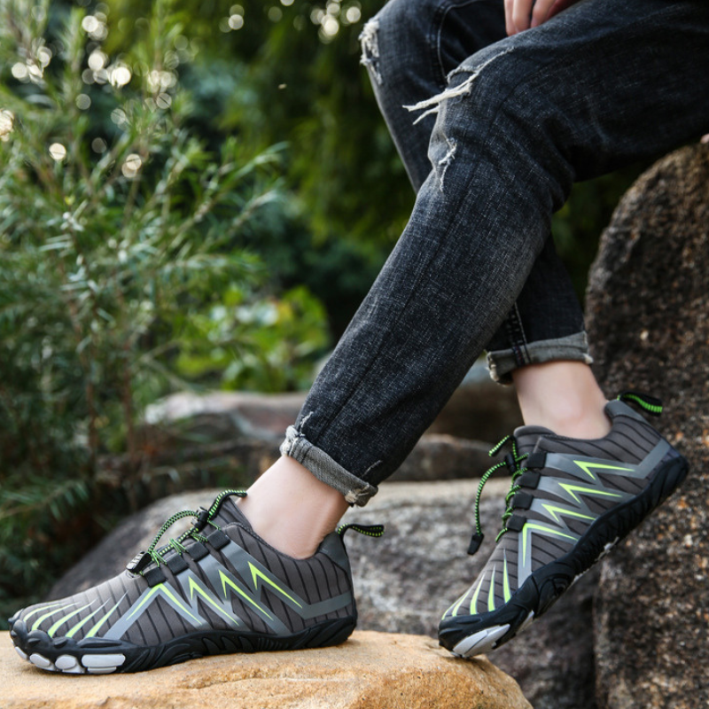 Barefoot trail shoes