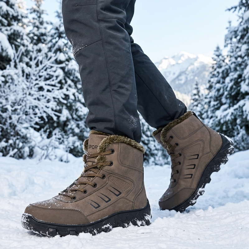 Snow hiking boots
